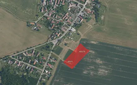 Prodej pole 25 466 m², Dětenice, okres Jičín