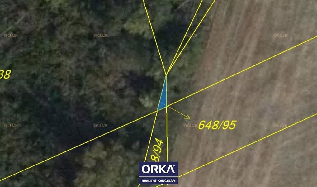 Prodej lesa 8 854 m², Otinoves – náhled fotky 5