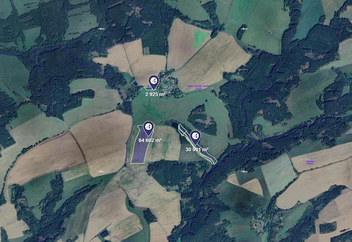 Prodej pole 98 428 m² – pohled 3