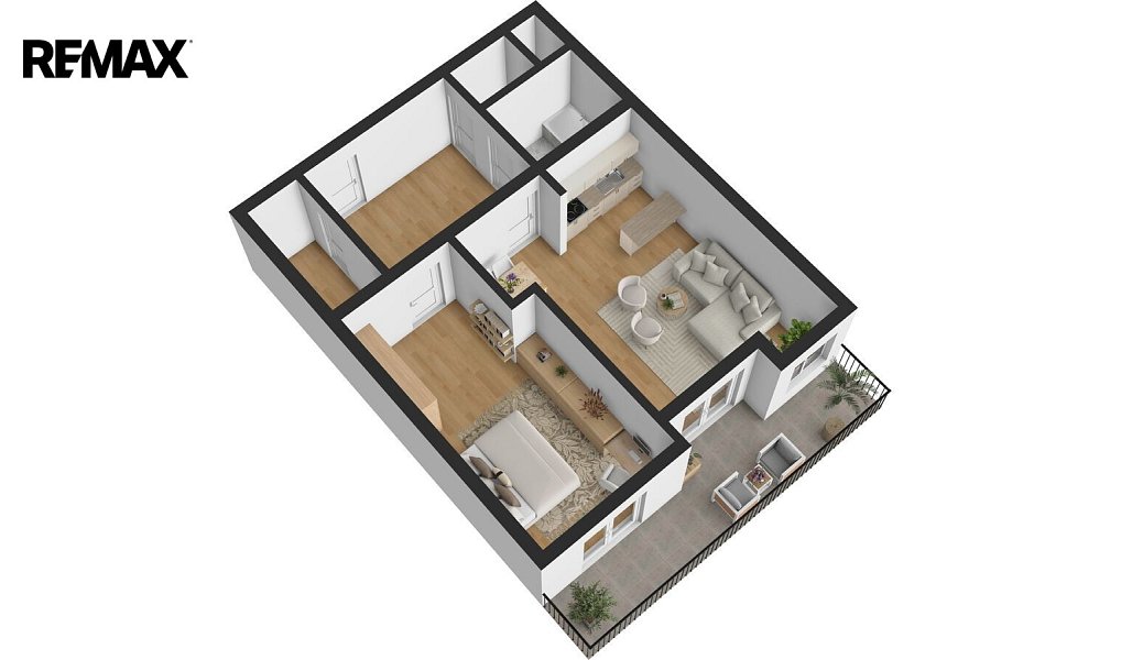 Pronájem bytu 2+kk 70 m², Hradec Králové – náhled fotky 2