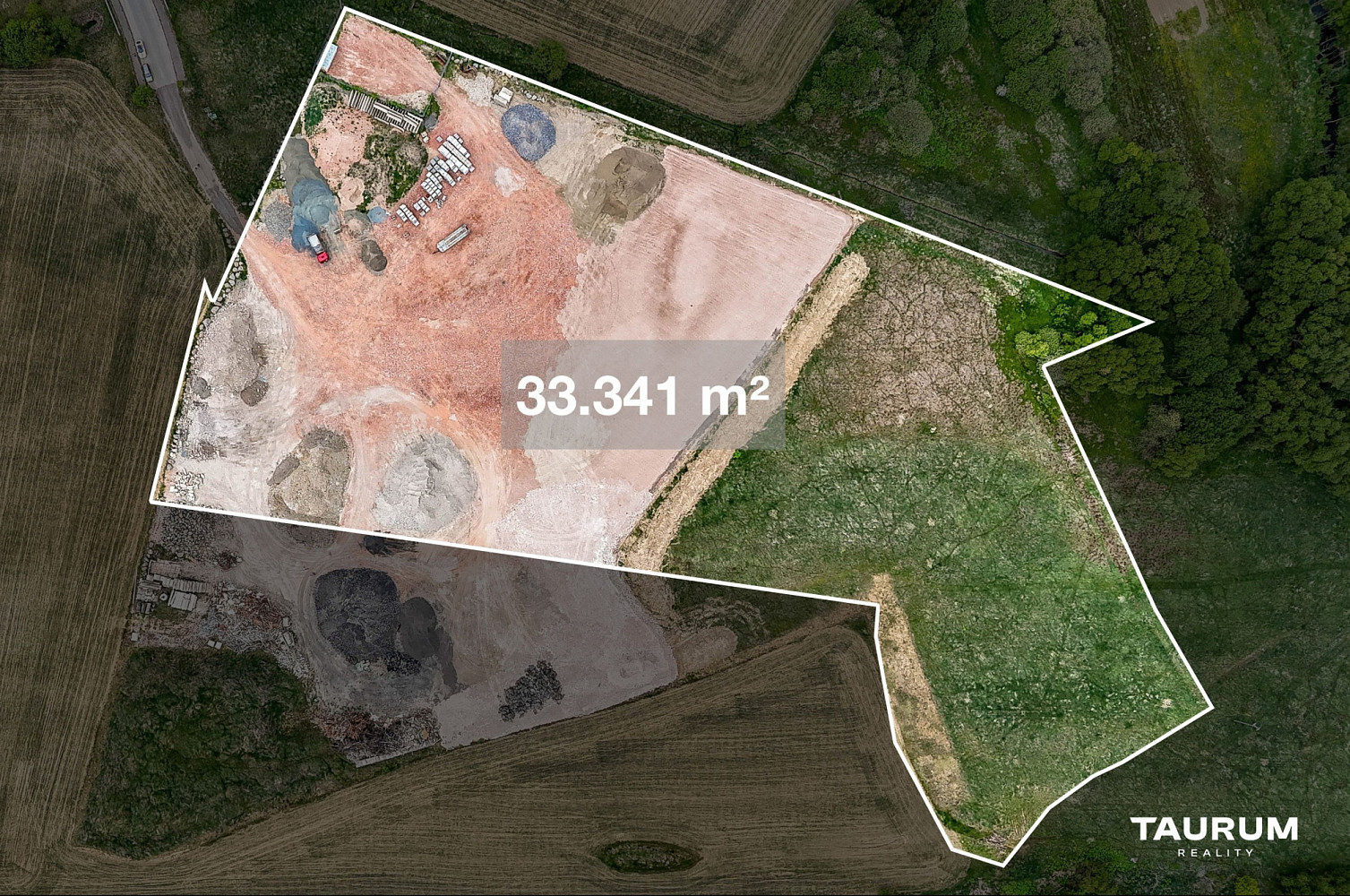 Prodej stavebního pozemku 33 341 m² – fotografie 3