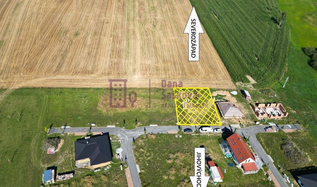 Prodej stavebního pozemku 866 m², Žirovnice – náhled fotky 3