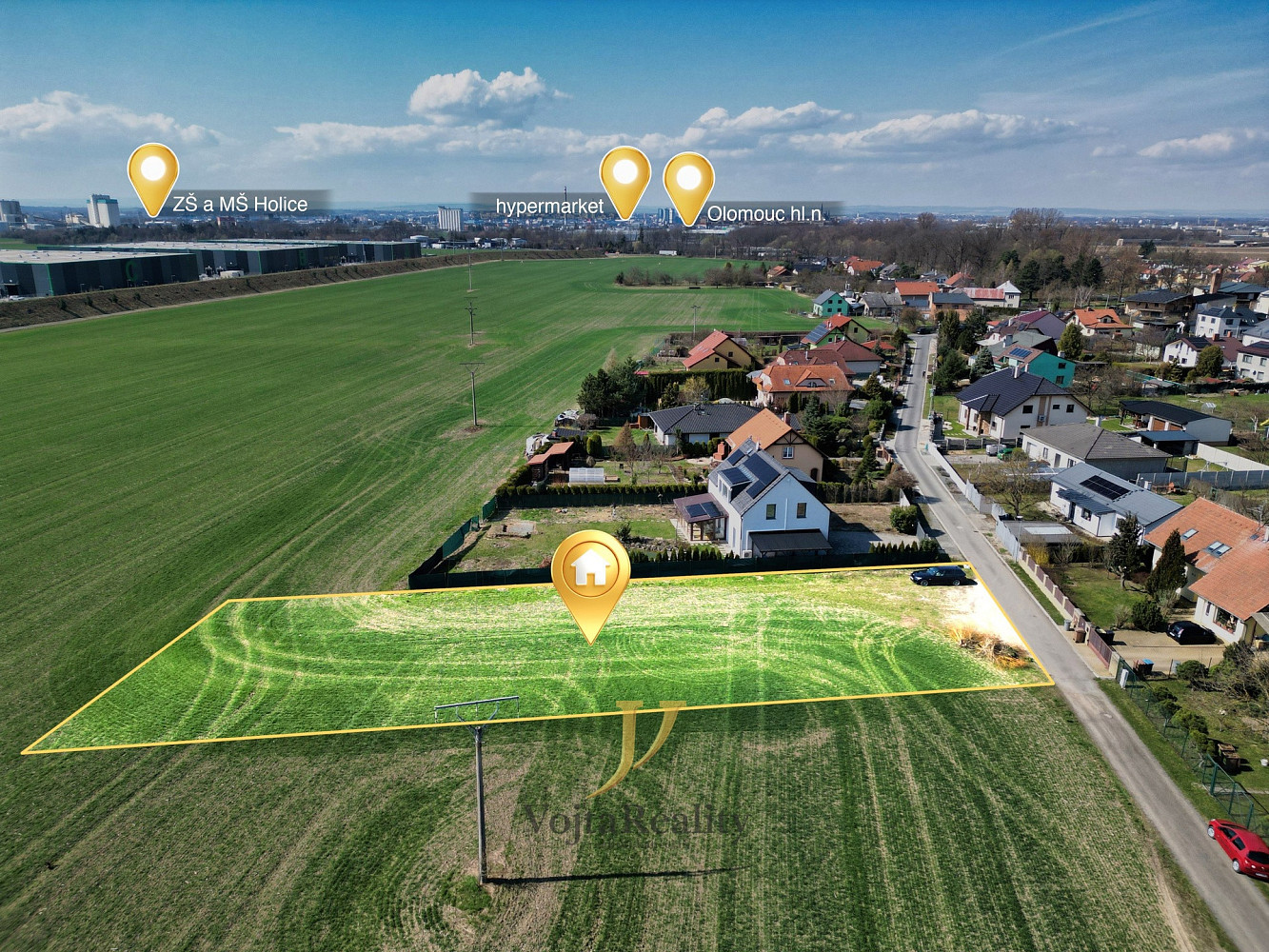 Prodej stavebního pozemku 1 500 m² — photo 3