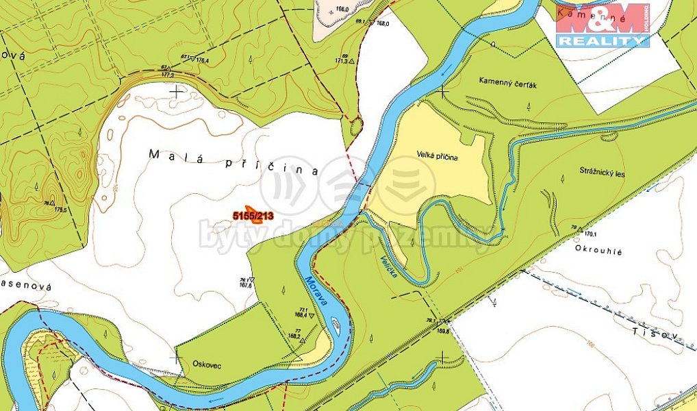 Prodej pole 1 661 m², Vracov – náhled fotky 5