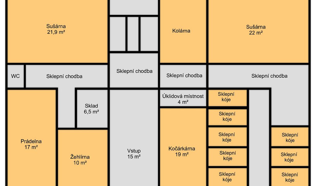 Prodej bytu 3+1 72 m², Jesenice – náhled fotky 20