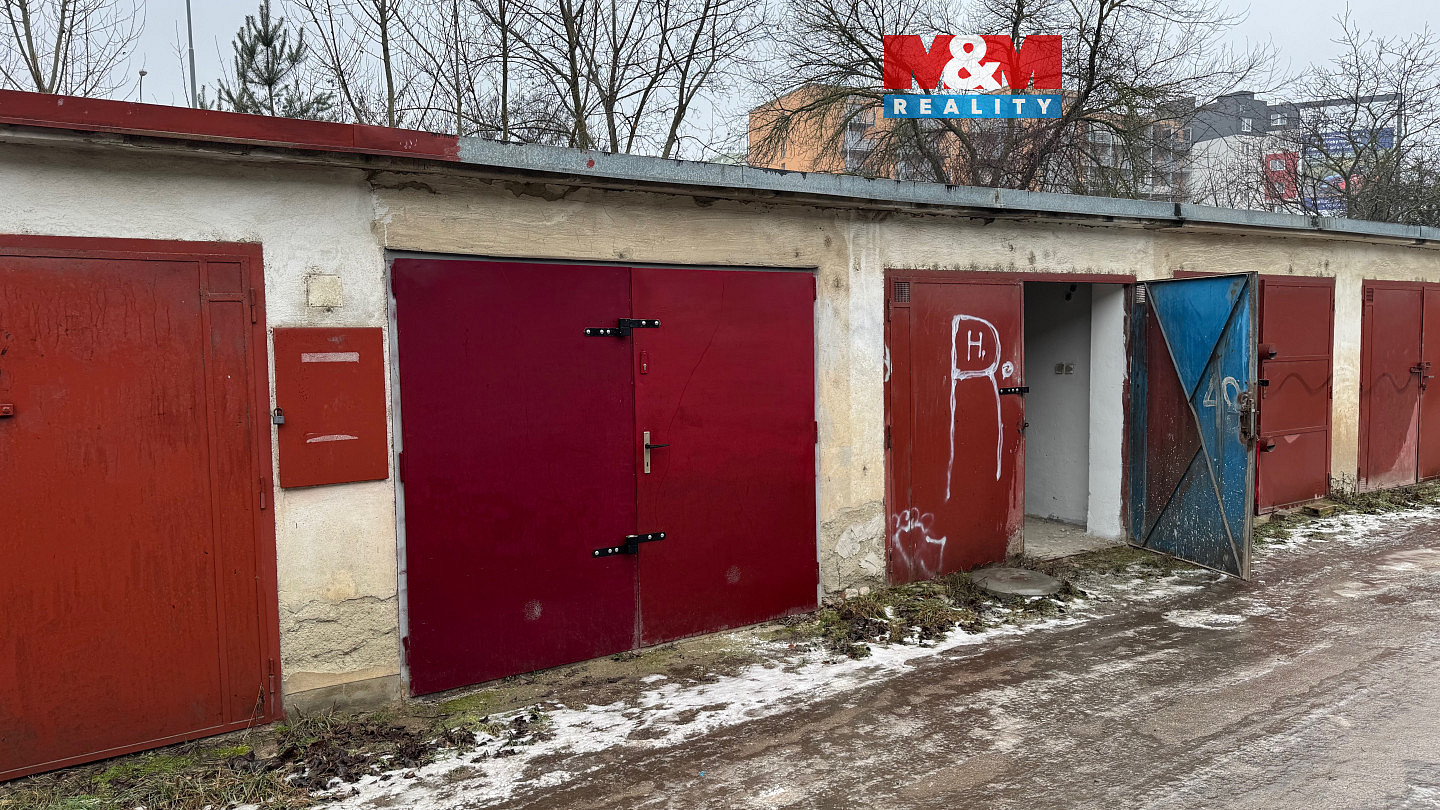 Prodej garáže, 16 m2, brno, ul. sportovní