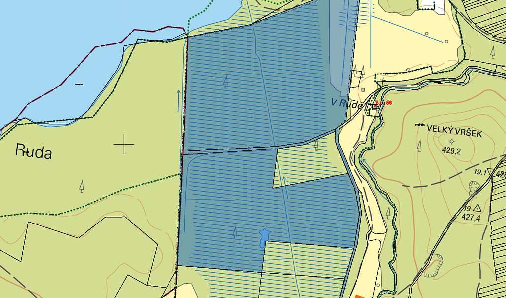 Prodej pozemku 1 865 m², Veselí nad Lužnicí – náhled fotky 3