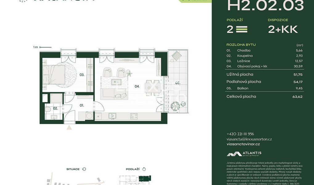 Prodej bytu 2+kk 54 m², Praha – náhled fotky 10