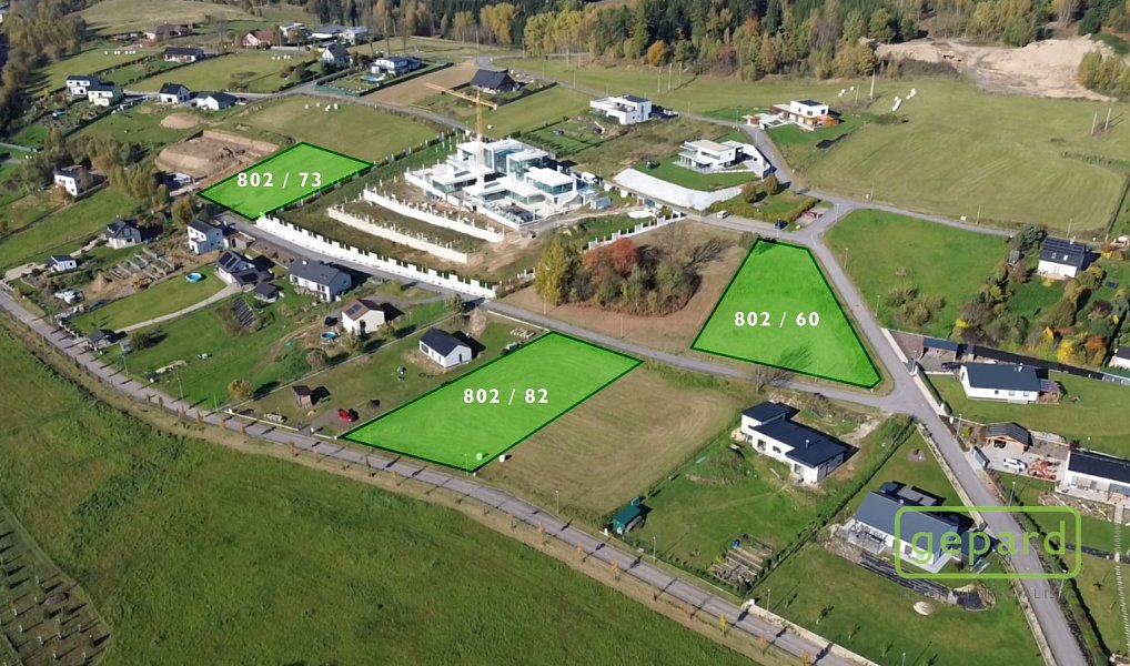 Prodej stavebního pozemku 2 394 m², Jeřmanice – náhled fotky 2