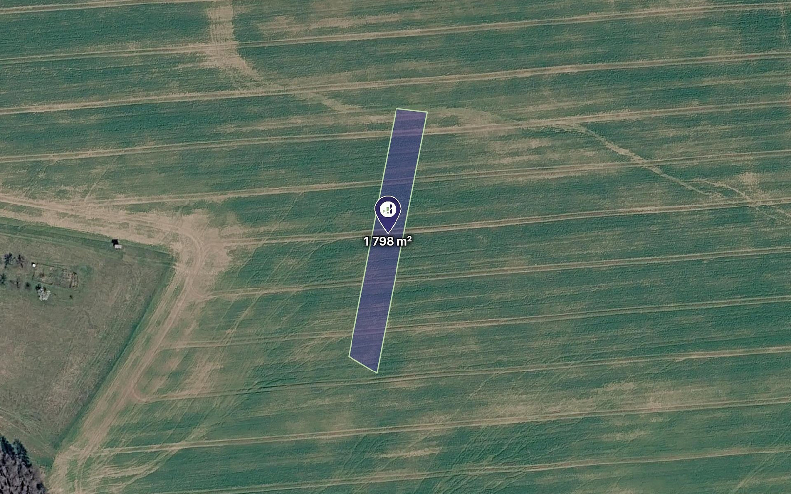Prodej pole 1 798 m²