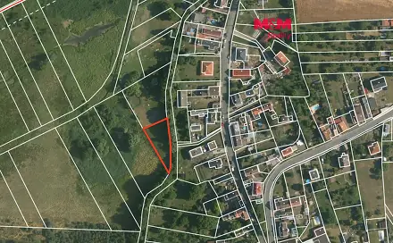 Prodej stavebního pozemku 1 047 m², Církvice - Jakub, okres Kutná Hora