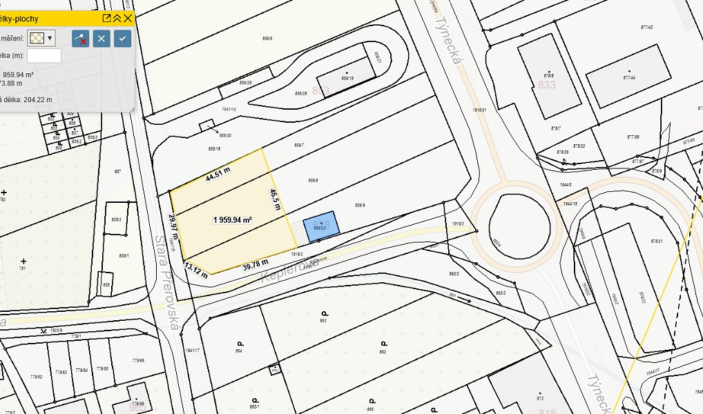 Pronájem komerčního pozemku 2 100 m², Olomouc – náhled fotky 3