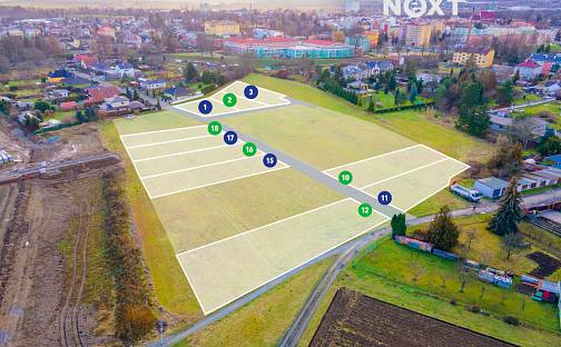 Prodej stavebního pozemku 810 m², Litovel, okres Olomouc