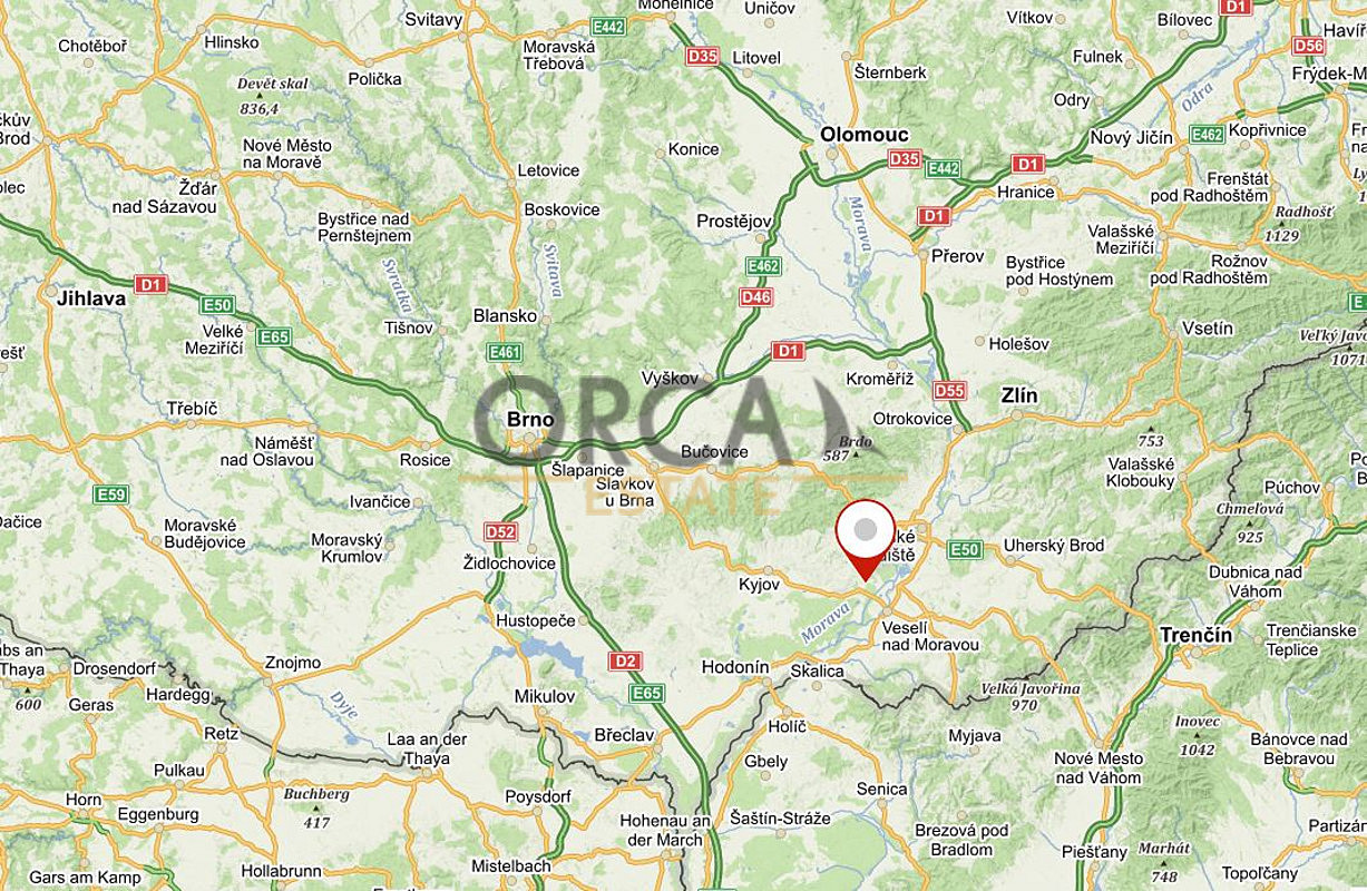 Pozemek v k. ú. Moravský Písek o výměře 320 m² – pohled 3