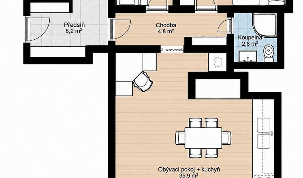 Prodej bytu 3+kk 85 m², Praha – náhled fotky 23