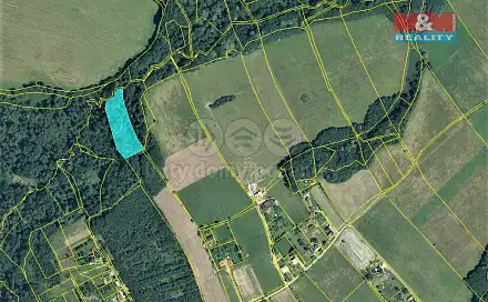 Prodej lesa 6 540 m², Český Těšín, okres Karviná