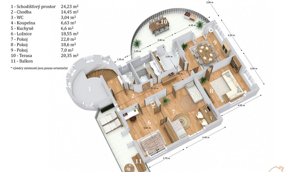Prodej domu 470 m² s pozemkem 929 m², Luhačovice – náhled fotky 42