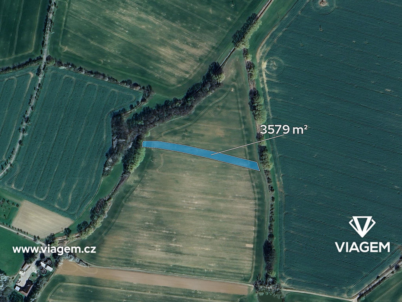 Prodej pole 1 193 m² – fotografie 2