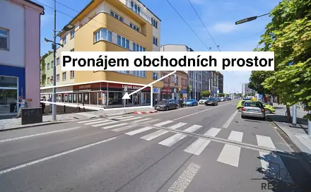 Pronájem obchodních prostor 250 m², 17. listopadu, Pardubice - Zelené Předměstí