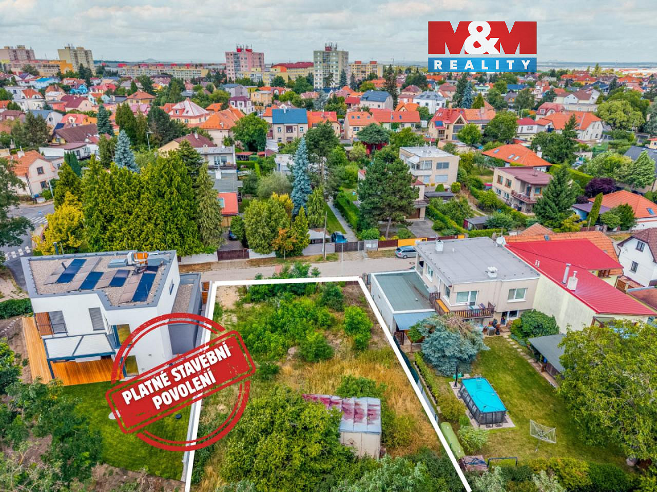 Prodej stavebního pozemku 539 m²