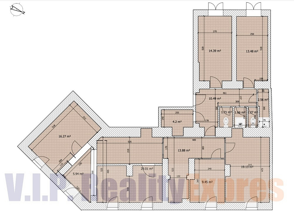 Prodej ubytovacího objektu 150 m²