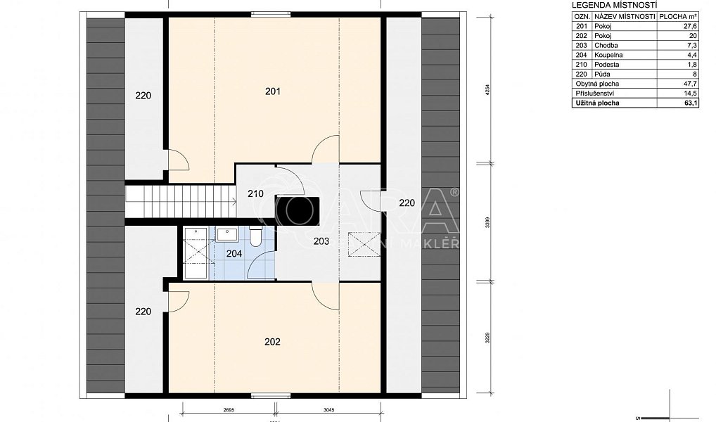 Prodej domu 258 m² s pozemkem 514 m², Praha – náhled fotky 8