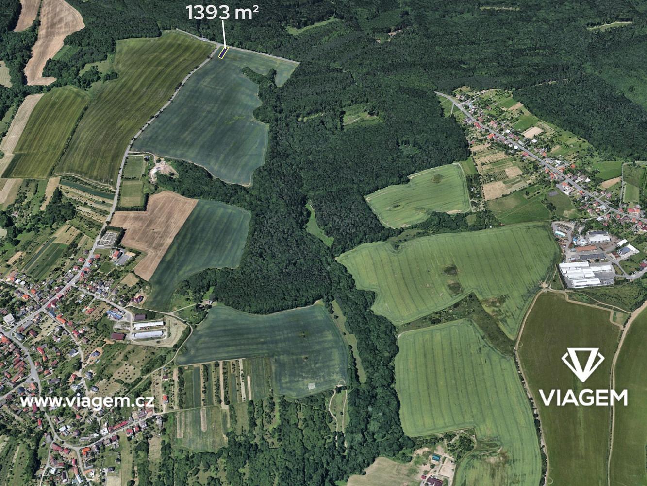 Prodej pole 956 m²