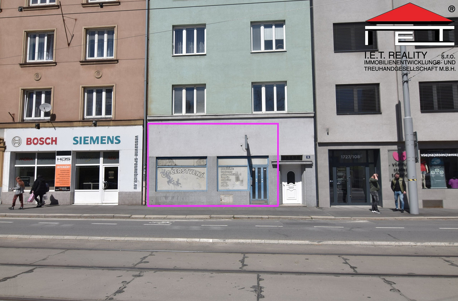 Pronájem obchodních prostor 47 m²