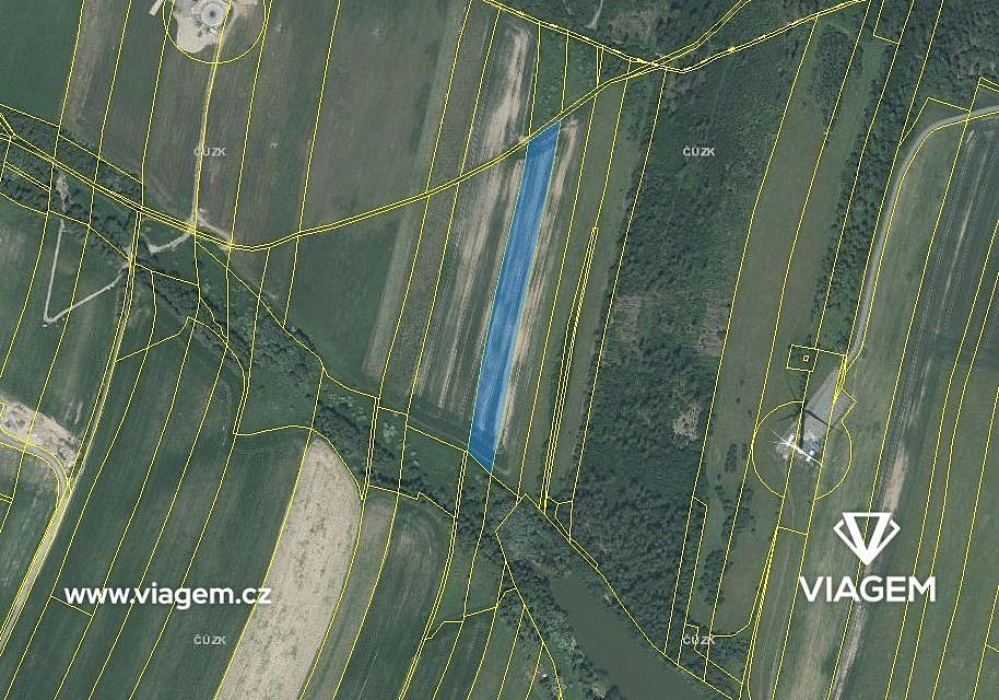 Prodej pole 3 464 m² – fotografie 3