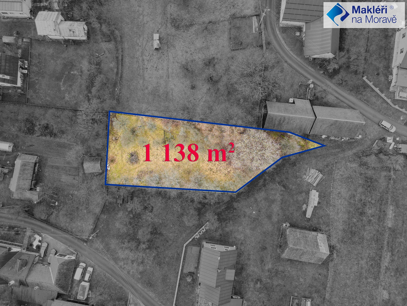 Prodej stavebního pozemku 1 138 m² – fotografie 2
