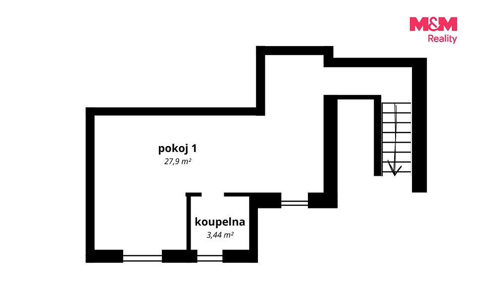 Prodej bytu 1+kk 36 m², Praha – náhled fotky 5