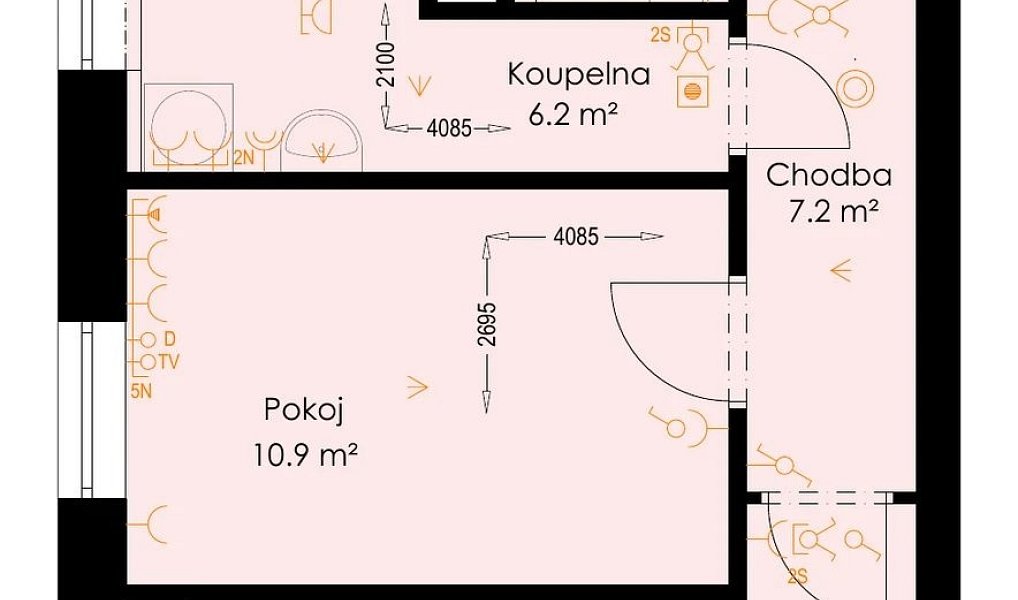 Prodej bytu 3+kk 70 m², Dvůr Králové nad Labem – náhled fotky 6