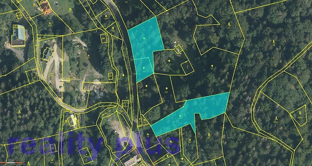Prodej lesa 4 465 m²
