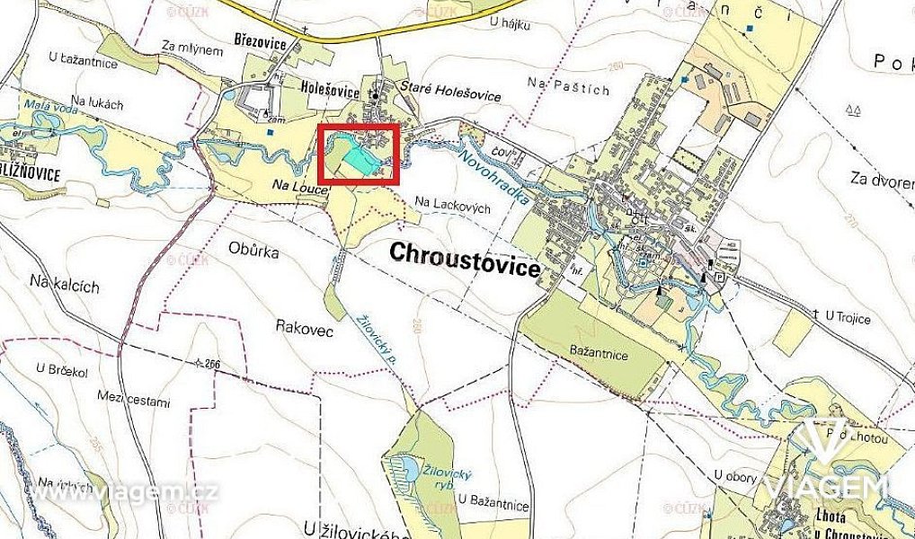 Prodej lesa 1 085 m², Chroustovice – náhled fotky 3