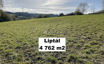 Prodej pole 4 762 m², Liptál, okres Vsetín