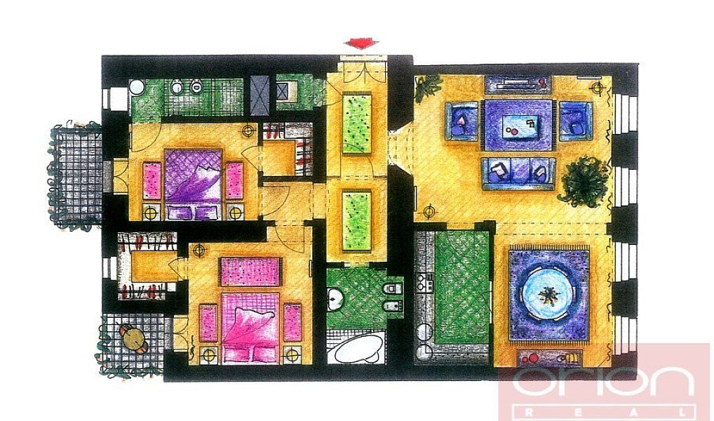 Pronájem bytu 3+1 94 m², Praha – náhled fotky 14