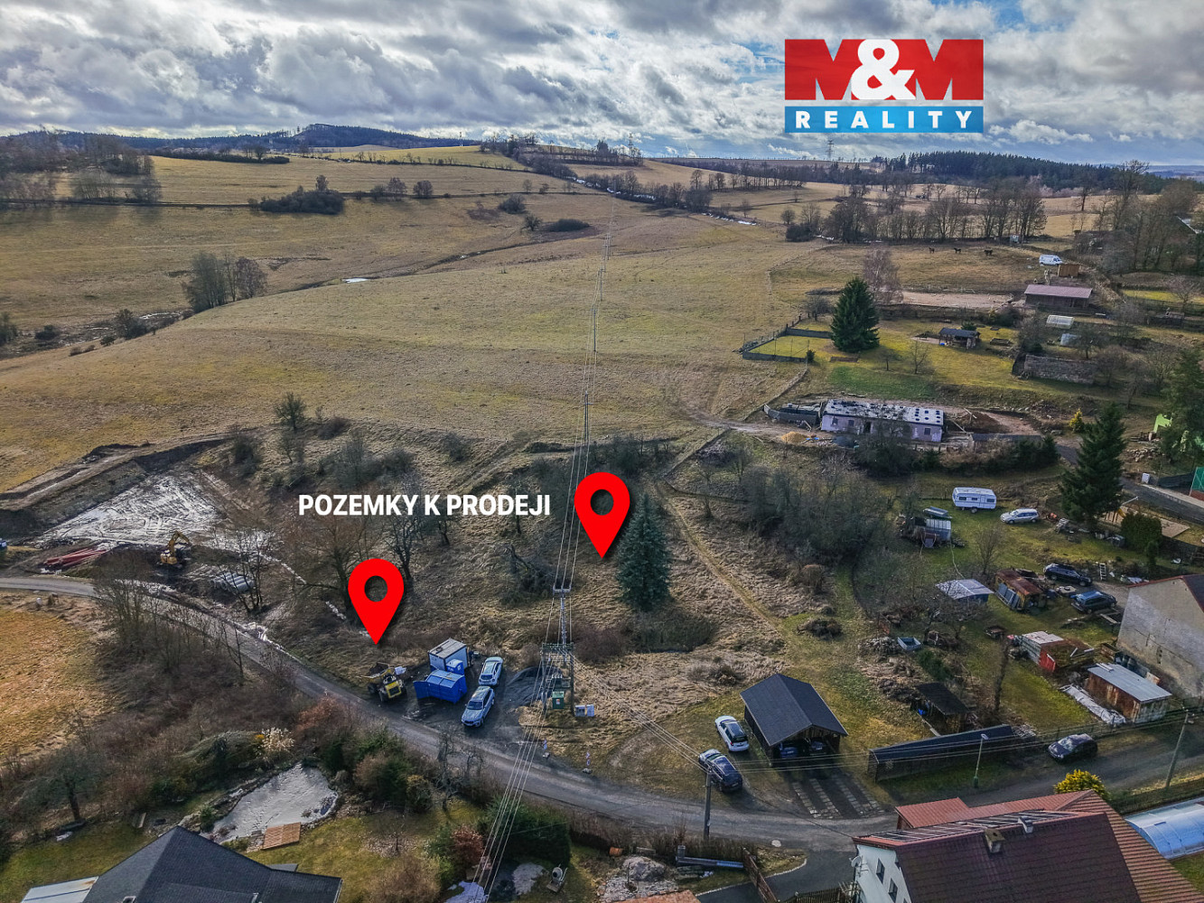 Prodej stavebního pozemku 1 889 m²