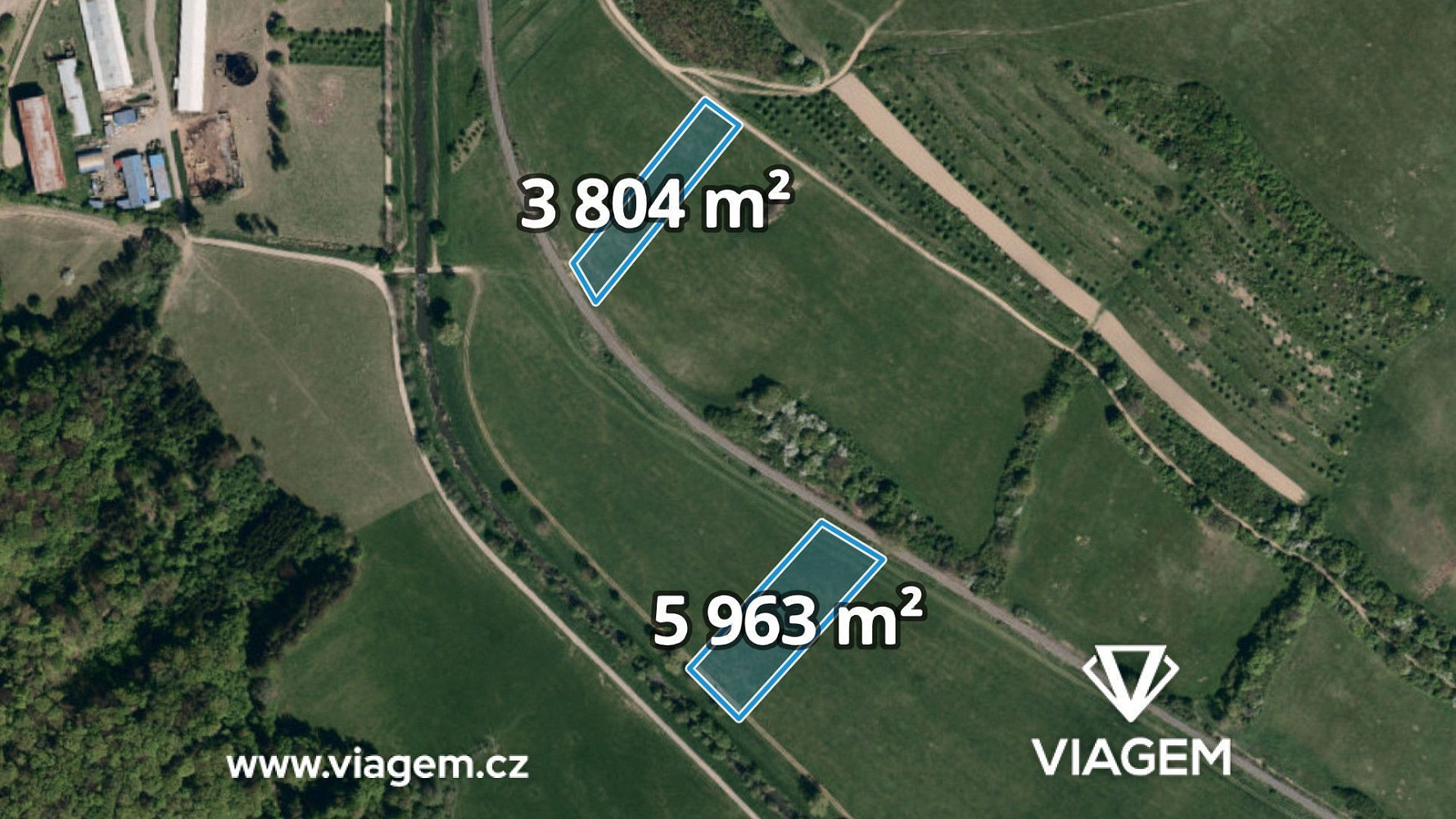 Prodej pole 4 883 m²