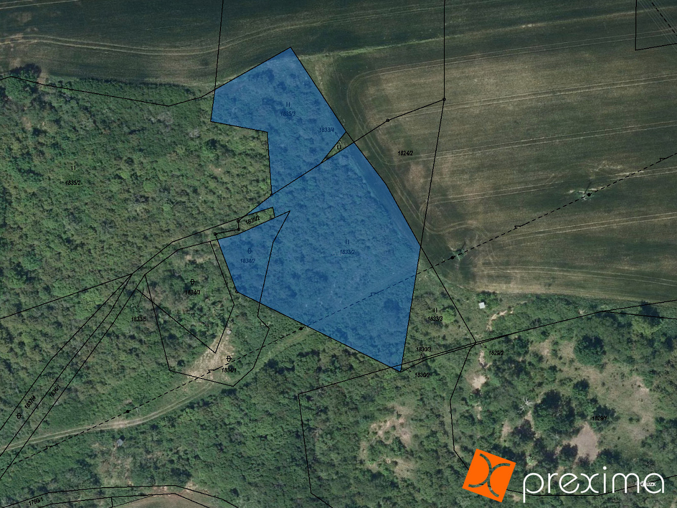 Prodej pozemku 5 468 m²