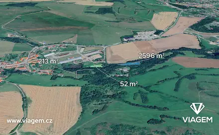 Prodej zahrady 408 m², Volyně, okres Strakonice