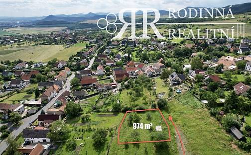 Prodej stavebního pozemku 974 m², Žitenice - Pohořany, okres Litoměřice
