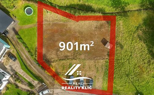 Prodej stavebního pozemku 901 m², Jistebník, okres Nový Jičín