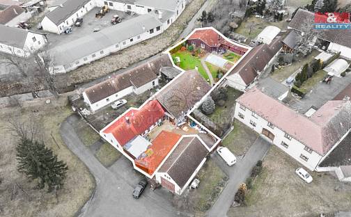 Prodej domu 439 m² s pozemkem 1 142 m², Na Návsi, Hrdějovice, okres České Budějovice