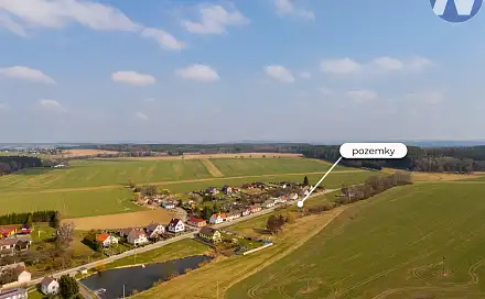 Prodej stavebního pozemku 1 282 m², Borovany, okres Písek