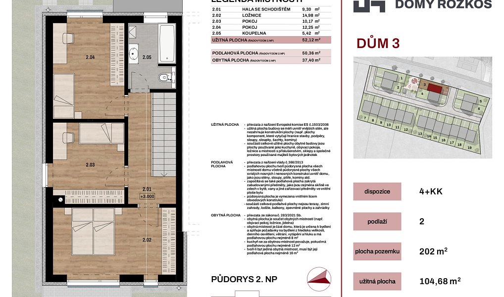 Prodej domu 105 m² s pozemkem 202 m², Humpolec – náhled fotky 3
