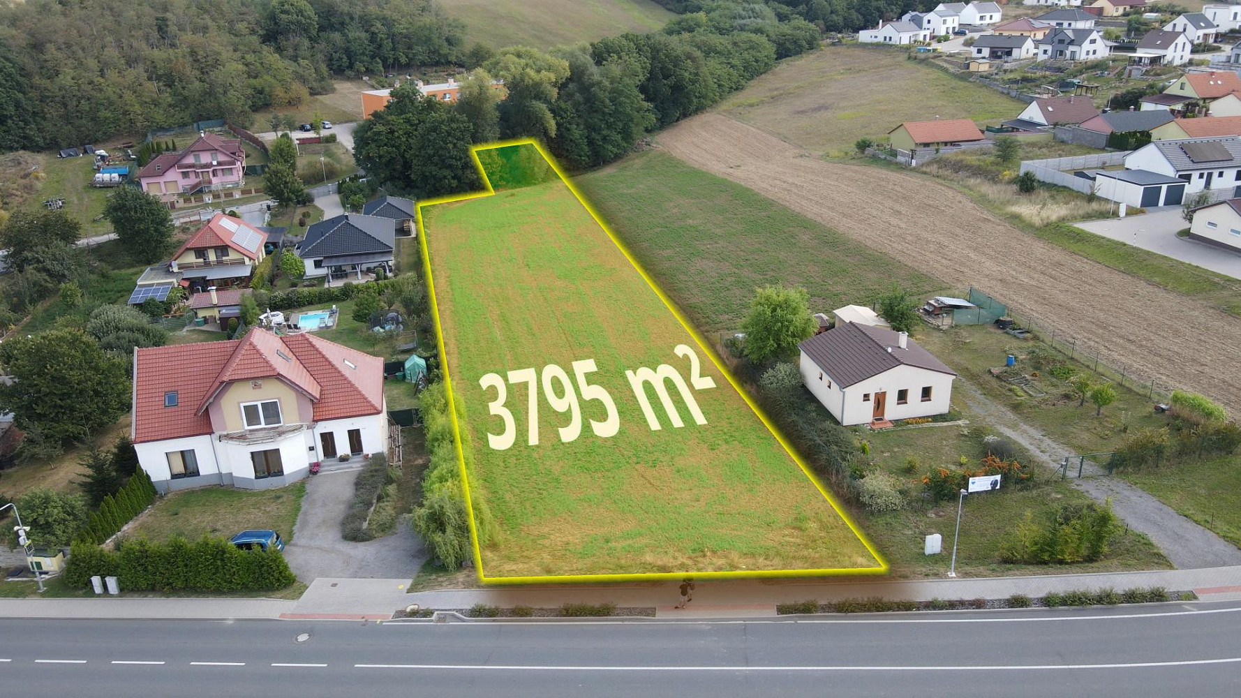 Prodej stavebního pozemku 3 795 m²
