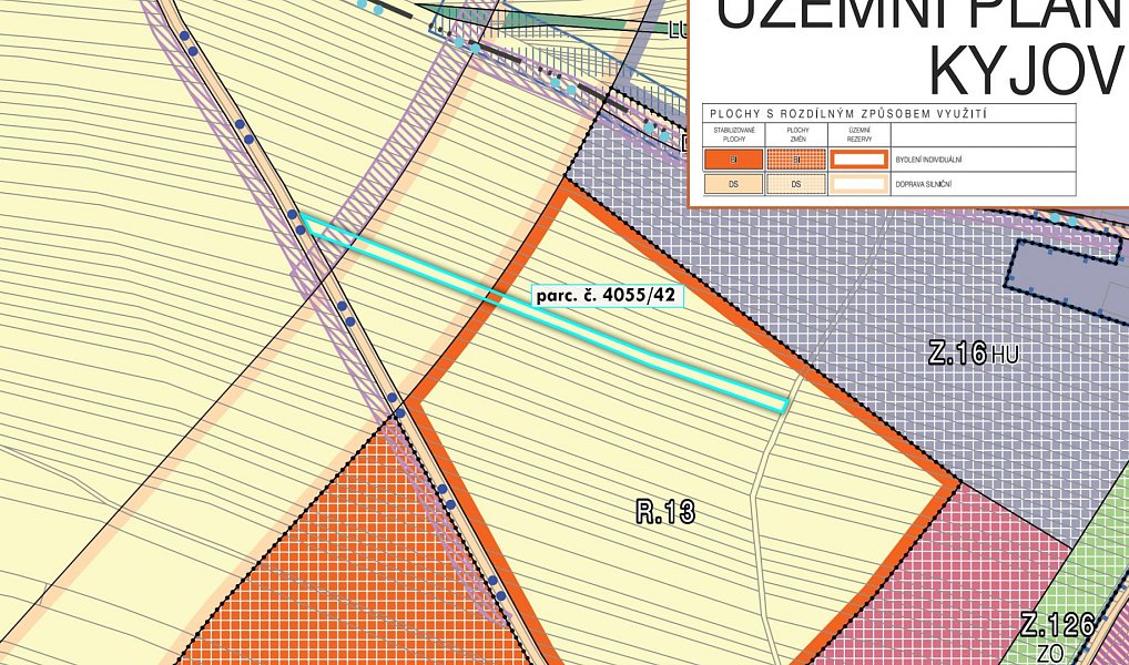 Prodej stavebního pozemku 2 936 m², Kyjov – náhled fotky 5