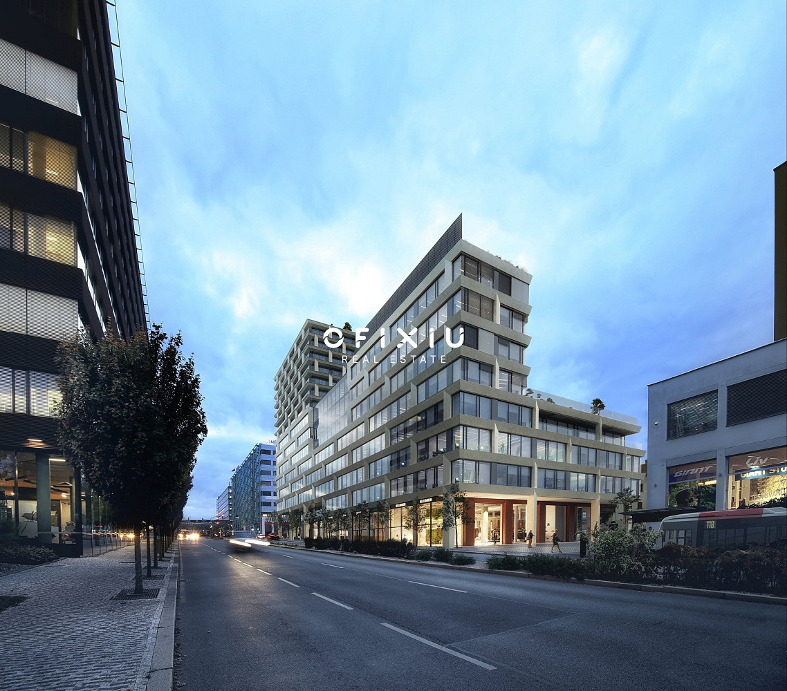Pronájem kanceláře 400 m², Praha