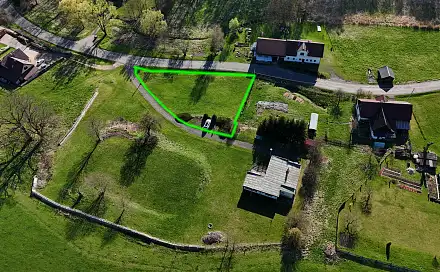 Prodej stavebního pozemku 1 429 m², Jívka, okres Trutnov