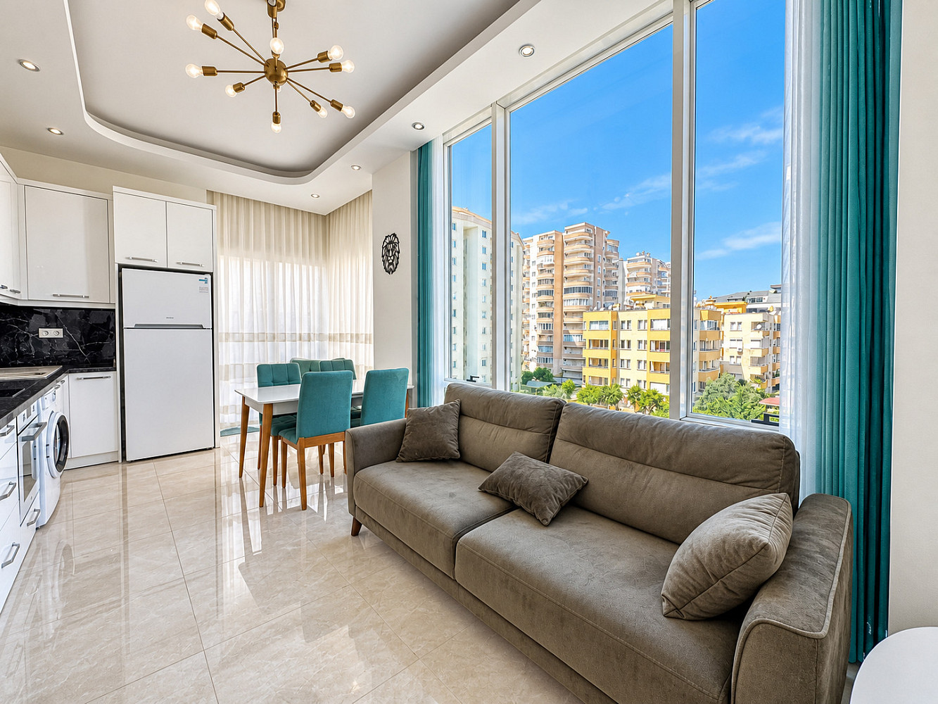 1+1 daire, 46 m²